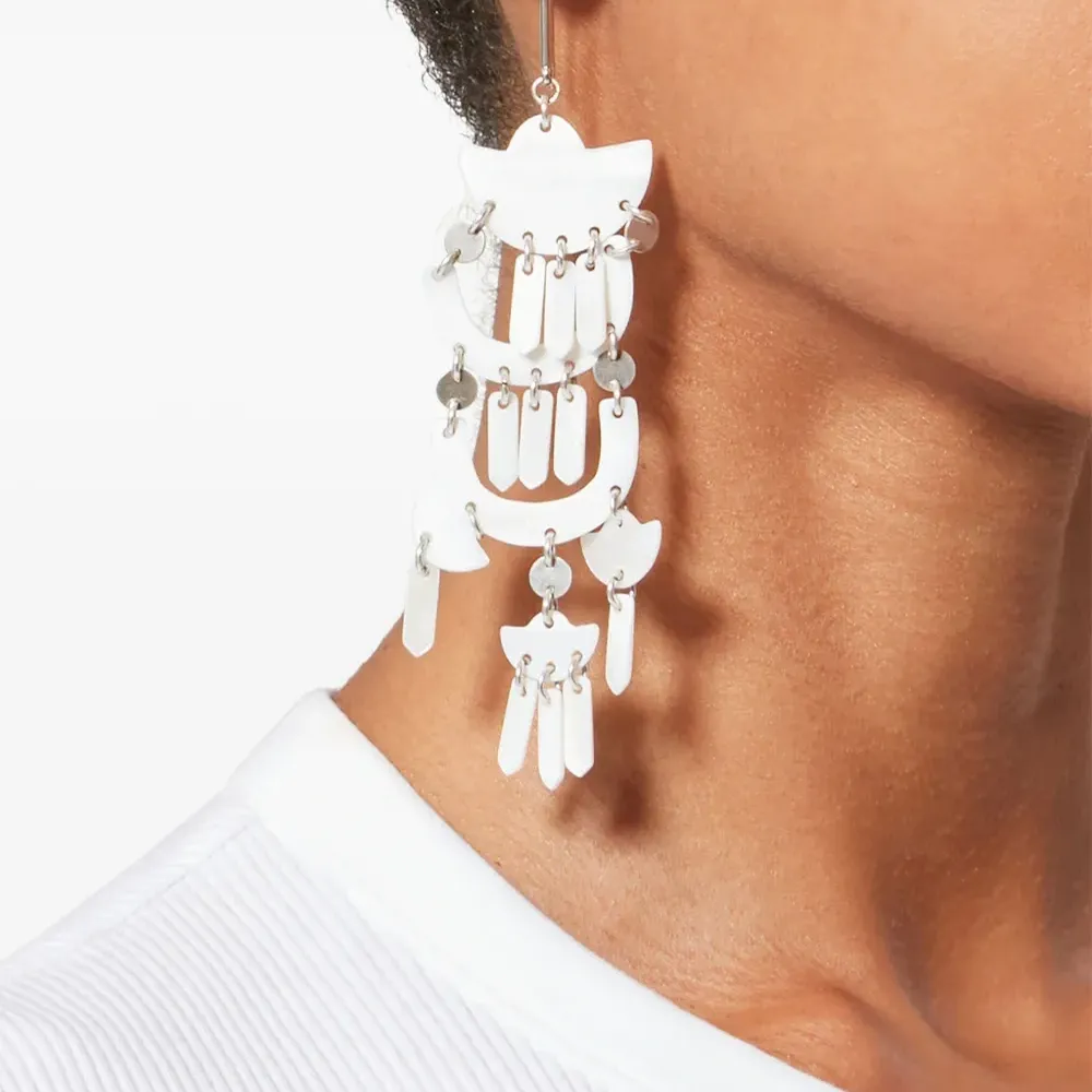 Длинные серьги