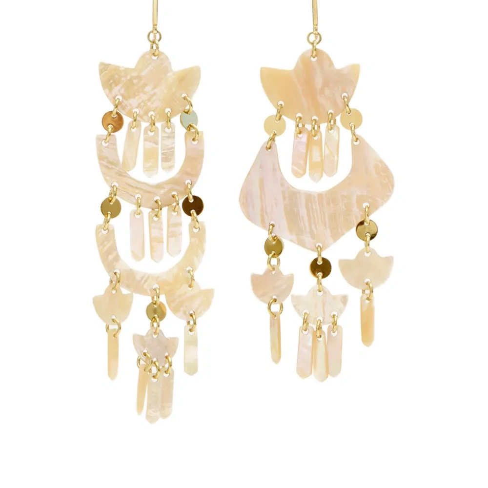 Длинные серьги-подвески