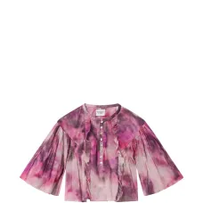 Блузка Veelia с оборками и пуговицами