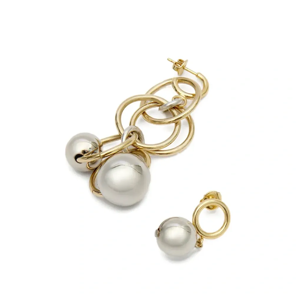 Асимметричные серьги Elina