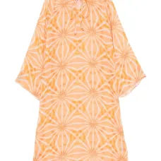 Платье с геометричным принтом