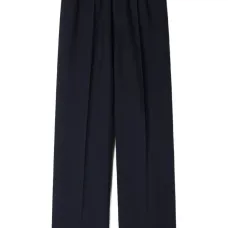 Брюки широкого кроя с эластичным поясом Брюки широкого кроя с эластичным поясом
