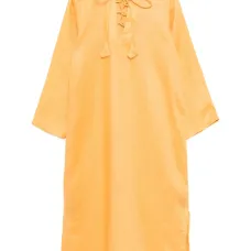 Льняное платье