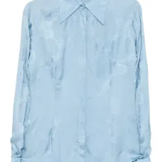 Рубашка с цветочным принтом