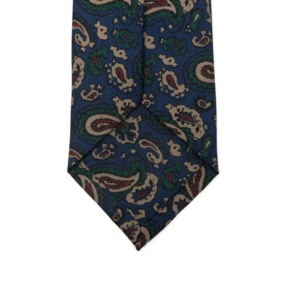 Галстук с узором пейсли