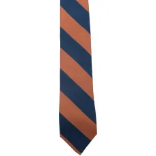 Шелковый галстук в полоску