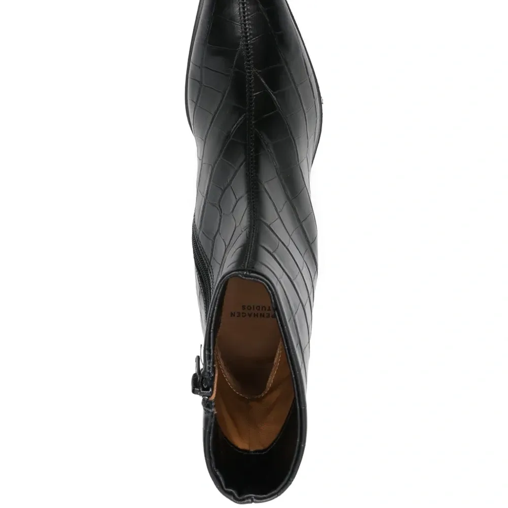 Сапоги CPH293 с тиснением под кожу крокодила Сапоги CPH293 с тиснением под кожу крокодила