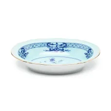 Глубокая тарелка с цветочным принтом (H26 x 19 x 5.6 см) Глубокая тарелка с цветочным принтом (H26 x 19 x 5.6 см)