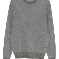 Свитер с круглым вырезом