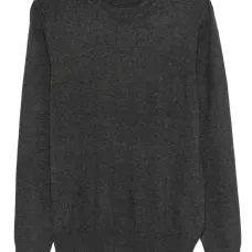 Свитер с круглым вырезом