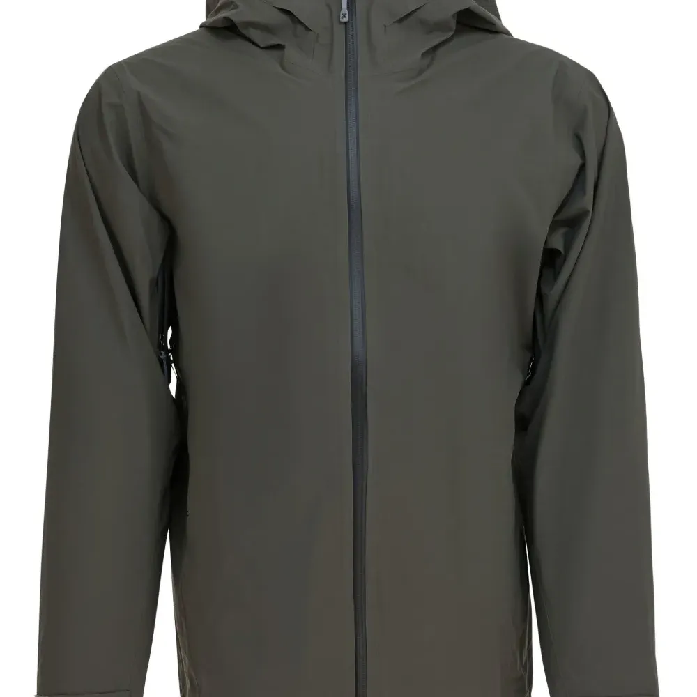 Плащ на молнии с капюшоном Плащ на молнии с капюшоном