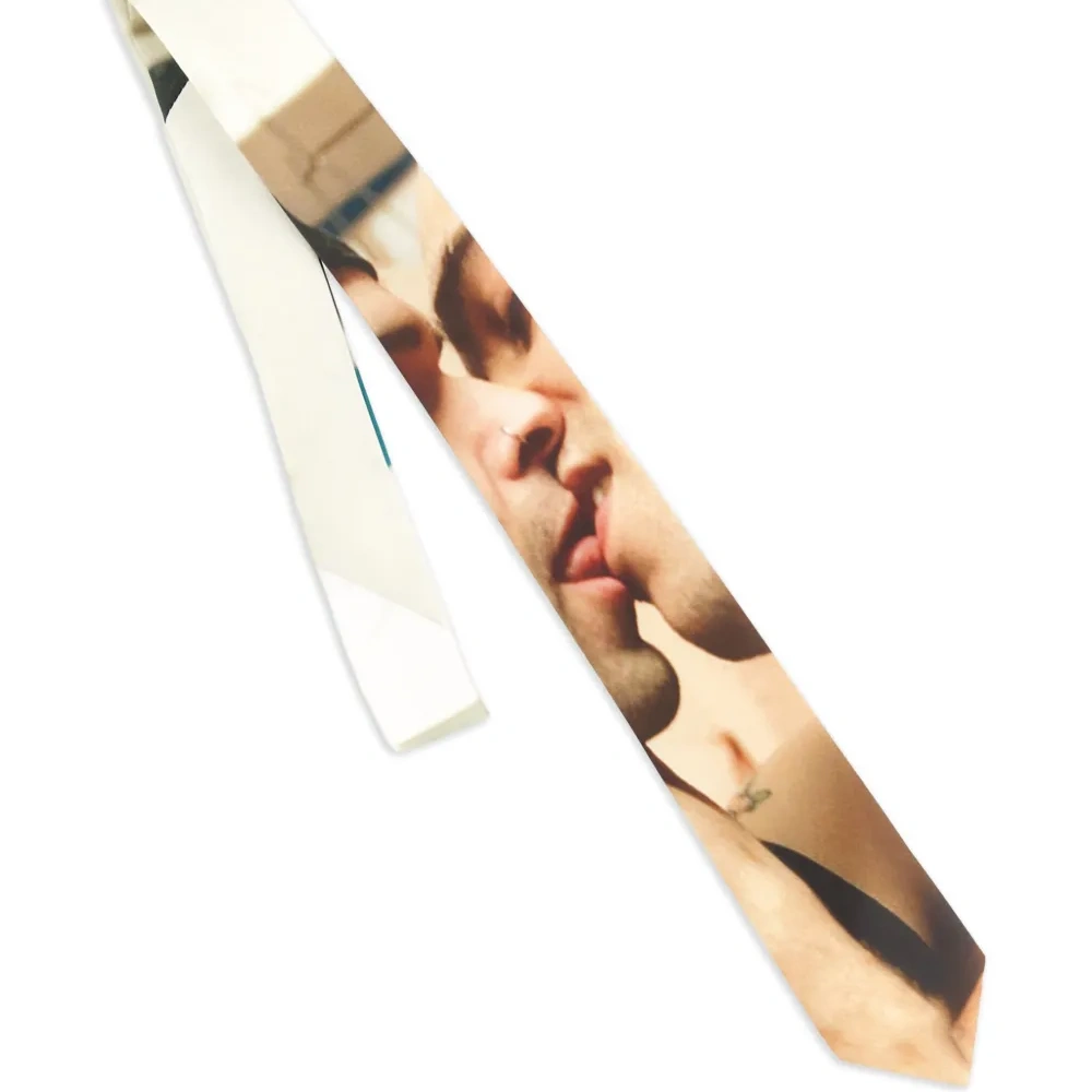 Галстук с графичным принтом