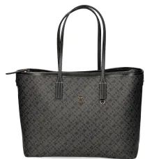 Сумка-тоут на молнии с монограммой