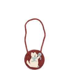 Сумка-круг с мотивом кота