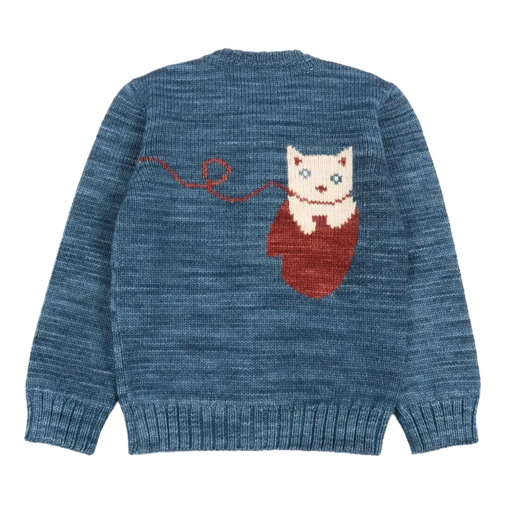 Кардиган с рисунком котят