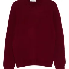 Свитер с круглым вырезом