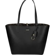 Сумка-тоут из зернистой кожи с подвеской