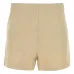 Бежевые льняные шорты Ezbet