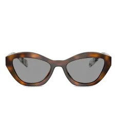 Солнцезащитные очки в оправе 'кошачий глаз' с логотипом