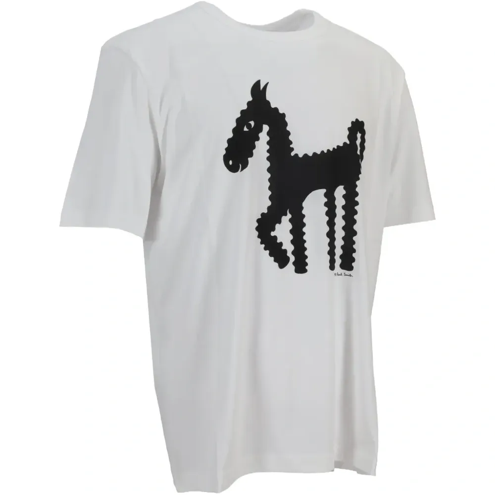 Футболка с принтом лошади