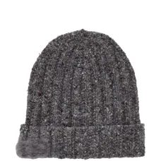 Шапка бини в рубчик