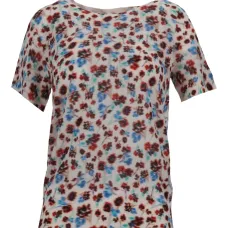 Футболка с цветочным узором