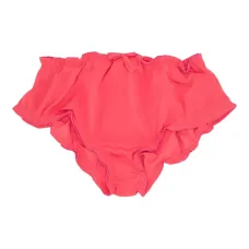 Трусы-брифы с оборками и бантом