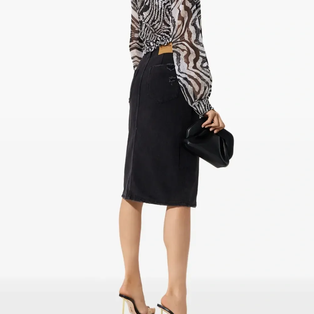 Блузка с зебровым узором