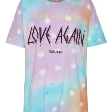 Футболка с принтом тай-дай