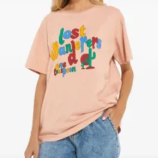 Футболка с принтом