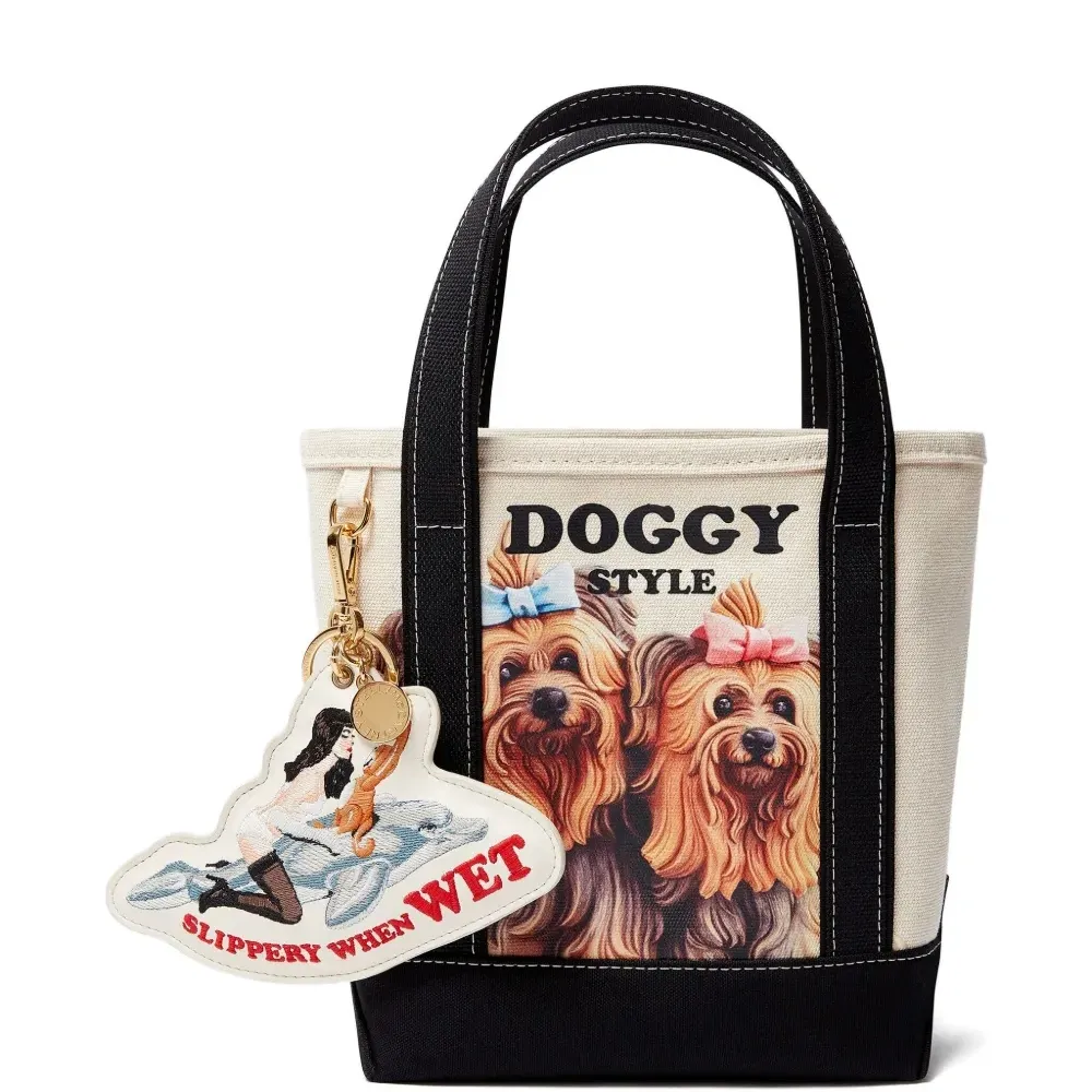 Брелок с графичным принтом