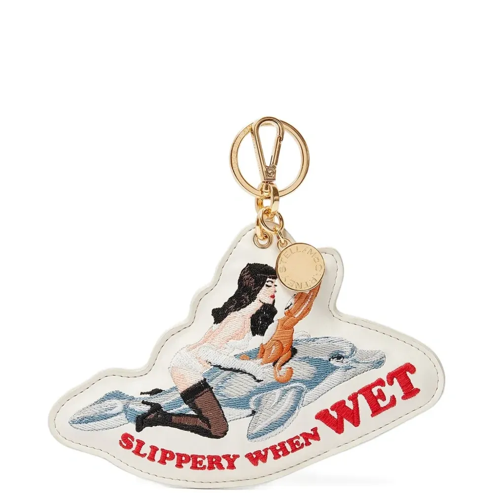 Брелок с графичным принтом