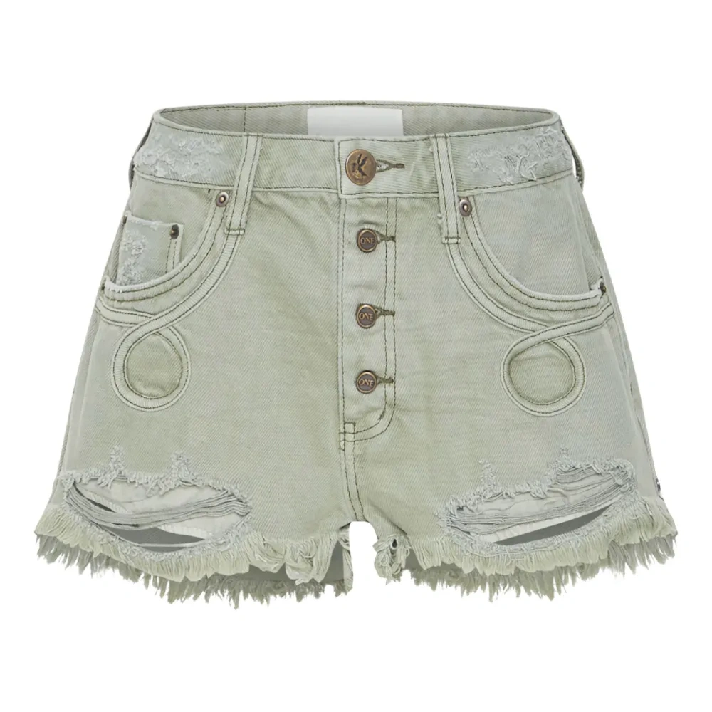 Шорты Le Wolves Le Loop с бахромой Шорты Le Wolves Le Loop с бахромой