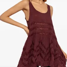 Топ с оборками и узором