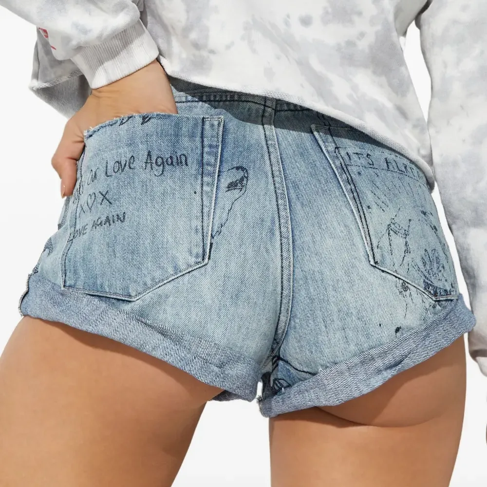 Джинсовые шорты Bandits Tattoo