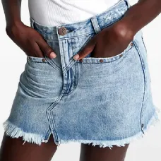 Юбка мини Salty Dog с бахромой