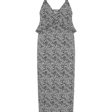 Платье миди Interference с оборками