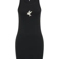 Платье мини с логотипом