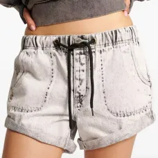 Шорты с эластичным поясом