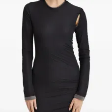 Многослойное платье мини