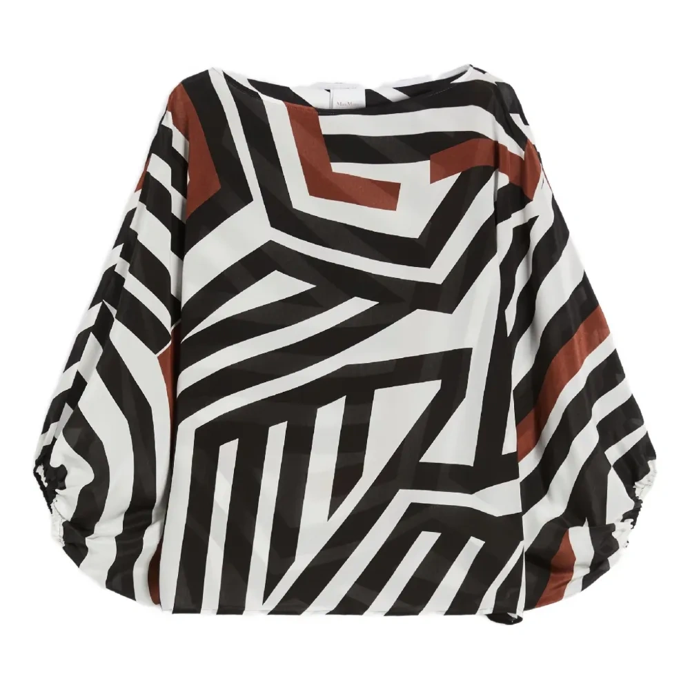 Полосатая блузка Camino асимметричного кроя