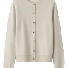 Кардиган с круглым вырезом