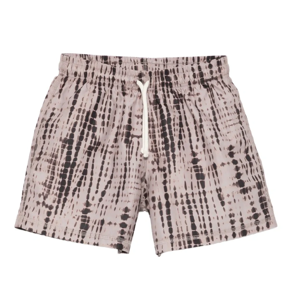 Плавки-шорты с принтом тай-дай