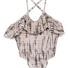 Купальник с оборками