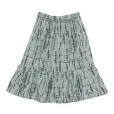 Юбка миди с принтом тай-дай