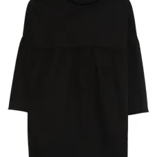 Джинсовое платье с бахромой