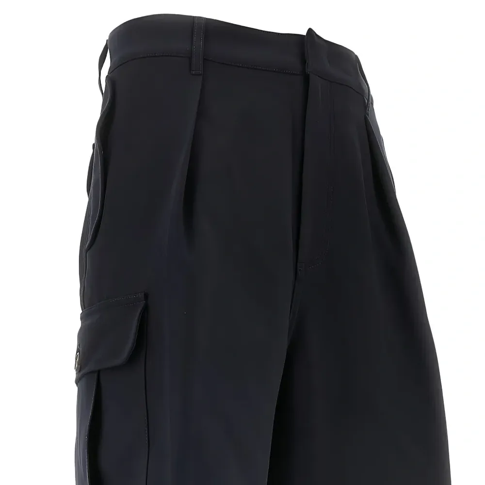 Брюки карго с карманами Брюки карго с карманами