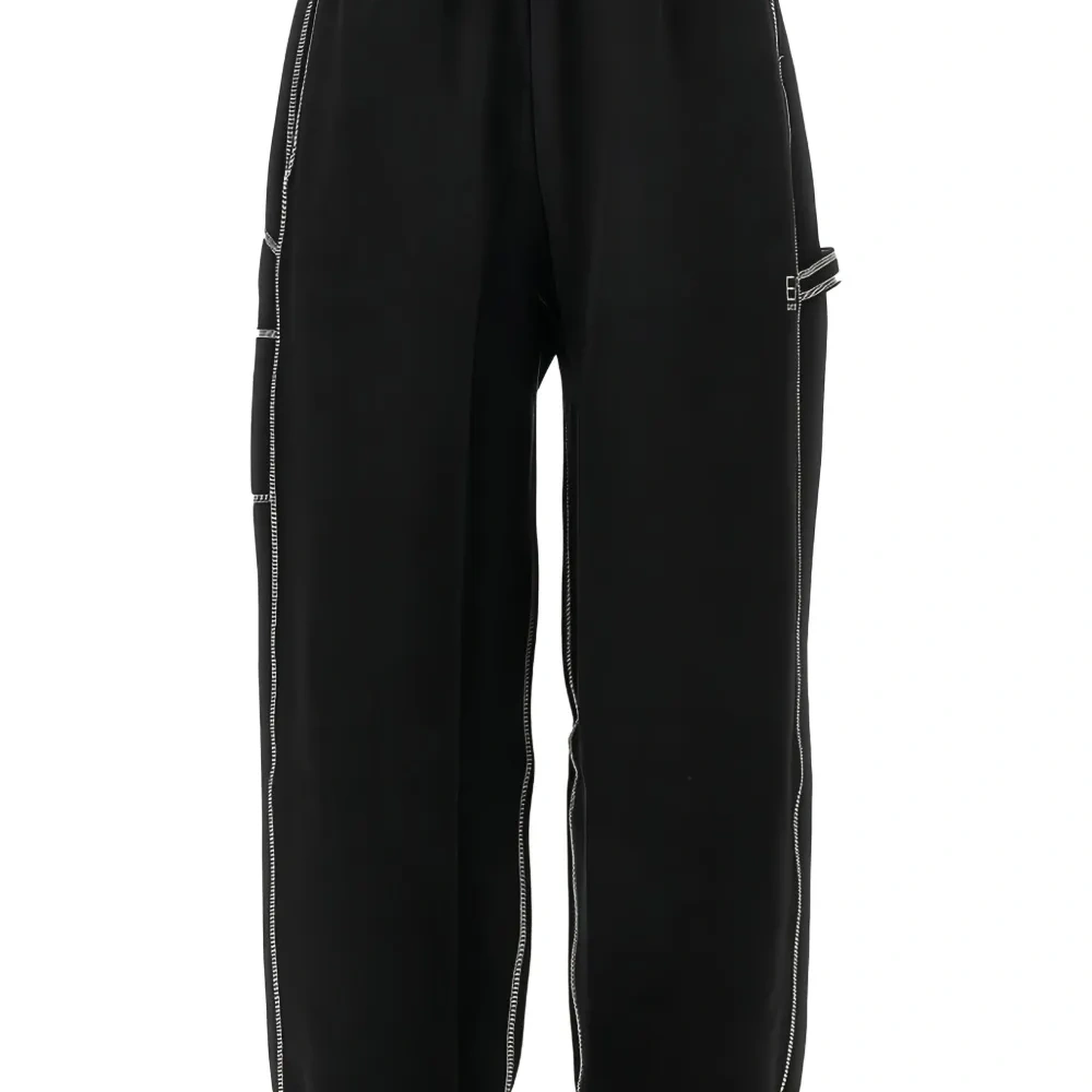 Джоггеры с контрастной отделкой