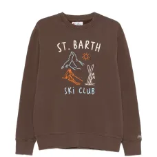 Свитшот с вышивкой "Soho ski"