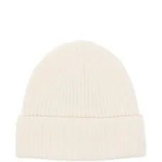 Мшистая шапка-бини в рубчик